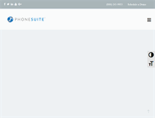 Tablet Screenshot of phonesuite.com